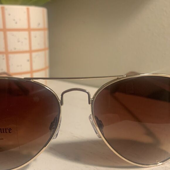 NWOT juicy couture brown/gold brow bar sunglasses main image 5